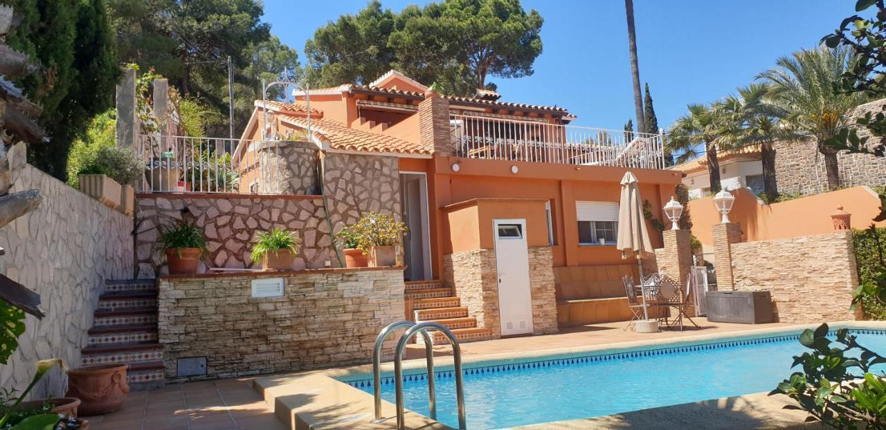 Villa En Denia Con Vistas Al Mediterraneo Luaran gambar