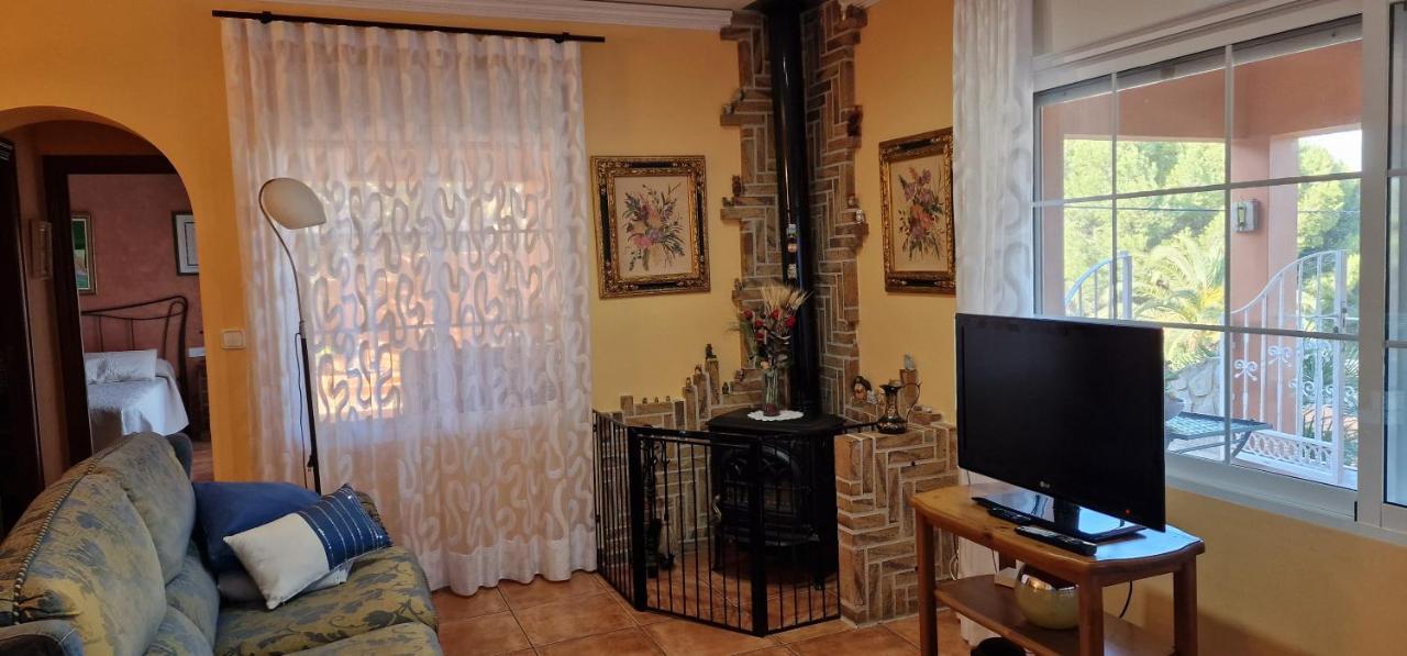 Villa En Denia Con Vistas Al Mediterraneo Luaran gambar